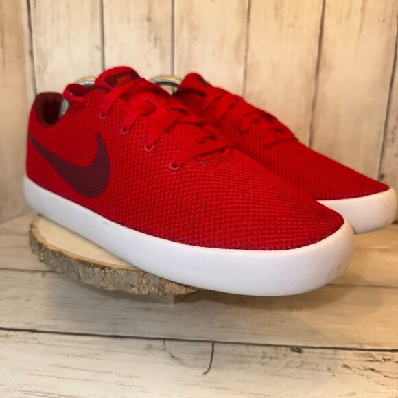 Nike Essentialist Racer Red Mens Size 10.5 Casual Walking Skateboarding Shoes - Picture 1 of 10